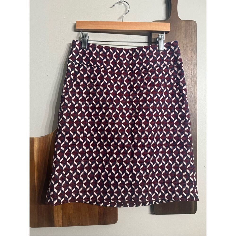 Ann Taylor geometric print skirt size 0
